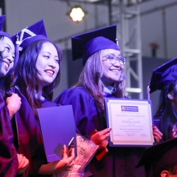 Elementary Education Students receiving awards